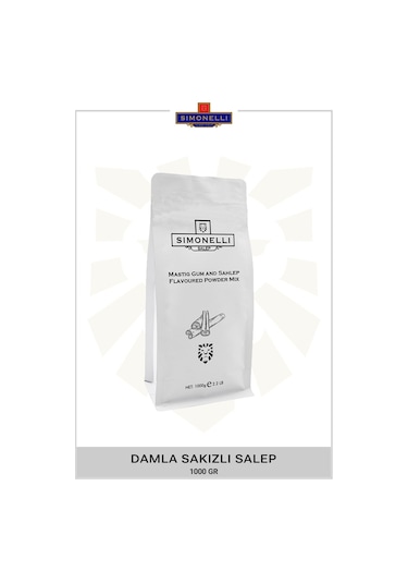 Simonelli Salep Damla Sakızı Aromalı 1 KG