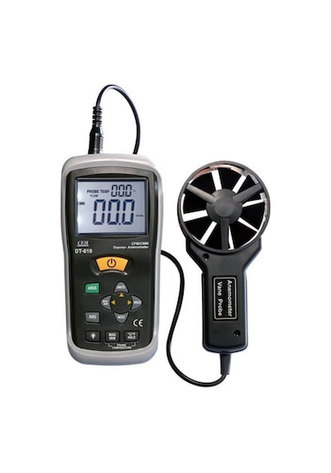 Cem Dt 619 Rüzgar Hızı Ve Hava Debi Ölçer N11.226