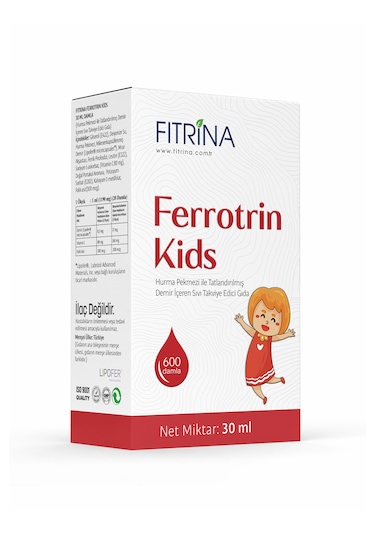 Fıtrina Ferrotrın Kids 30 Ml Damla