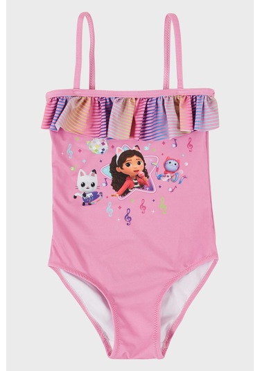 Slipstop Kız Çocuk Mayo Sm2512120000 Pembe Pembe