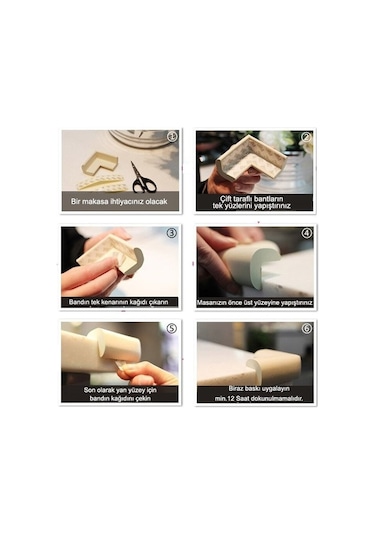 Miny Baby Mini Kenar+Köşe Koruyucu-Siyah Çok Renkli