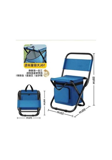Pazly Taşınabilir Sandalyesi Mavi Katlanır Kamp Depolama Altı Alanı Rf Mavi