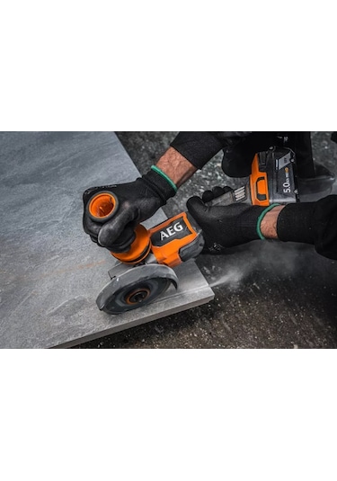 Aeg BEWS 18-115BLPX2-0 Akülü Kömürsüz Taşlama (Akü Hariç) - T4935480856