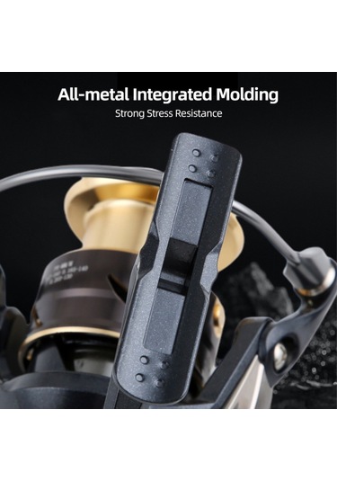 Mufunye Ultra Hafif 4+1 Bilyalı Döndürmeli Makara 5.2:1 Metal Gövdeli Balık Avı Makinesi