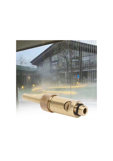 Gajeena Bakıcı Bahçe M10 Bakır Su Fıskiyesi, Ayarlanabilir Valfli Peyzaj Sprinkler, Müzik Fontanı Ve Manzaralar İçin Dış Vida Bağlantılı