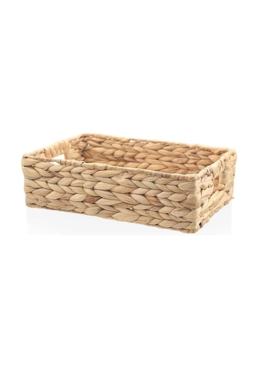 The Mia Hasır Dikdörtgen Sepet 30x20x9 Cm Spt0067