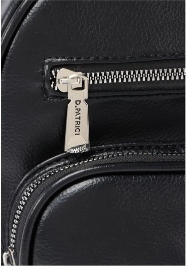 Daniele Patrici Şehir A5 Deri Sırt Çantası 169478880 Siyah