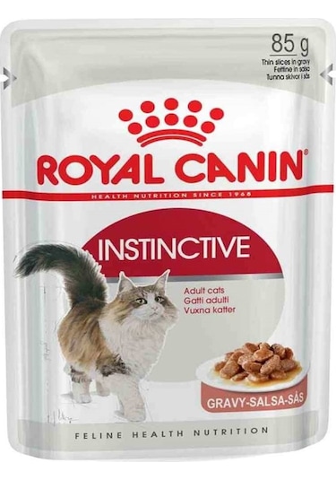 Royal Canin Gravy Soslu Instinctive Yetişkin Kedi Konservesi 85gr