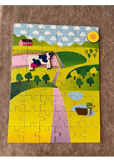 Alice And Grace Imaginory Figürlü Puzzle Çiftlik