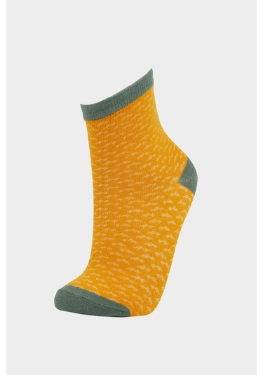 Defacto Erkek Çocuk 5li Pamuklu Uzun Çorap F4719a8nskr1 Çok Renkli