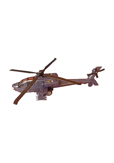 Metal Işıklı Ve Sesli Dev Savaş Helikopteri 26 Cm - Gerçekçi Uçuş Deneyimi