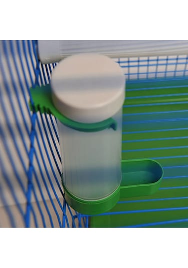 Shineyee Kuş Yemliği Plastik Yemlik Otomatik Besleme Üstü Artı Kullanışlı Kuş Kafesi Kuş Yuvası Papağan Malzemeleri Yemlik-29