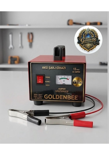 Profesyonel Akü Şarj Cihazı 12 Volt 60 Amper