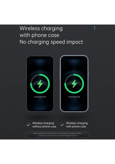 Wondernest Joyroom Jr-zs240 15w Max Araç Manyetik Kablosuz Şarj Tutucu - Hızlı Şarj Std