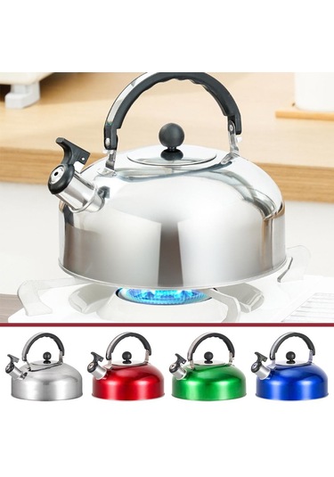 2l Düdüklü Su Isıtıcısı, Düz Tabanlı, Çelik, Q0n7 Diğer