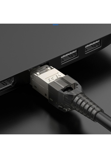 Homyl Pc Hub'ları Için Cat7 Rj 45 Konektörü Ağ Cat6a