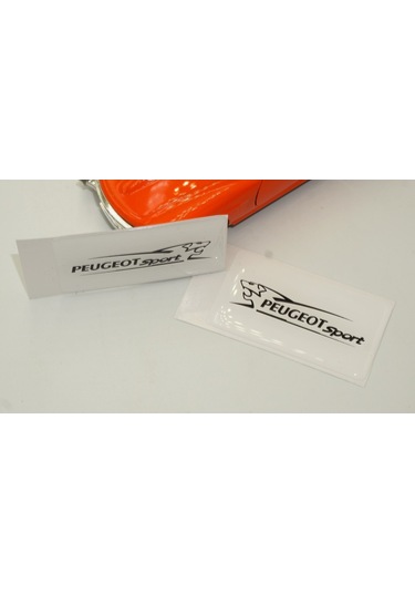 Peugeot Sport Lion Logo Damla Silikon Çamurluk Yanı Logo Arma Amb