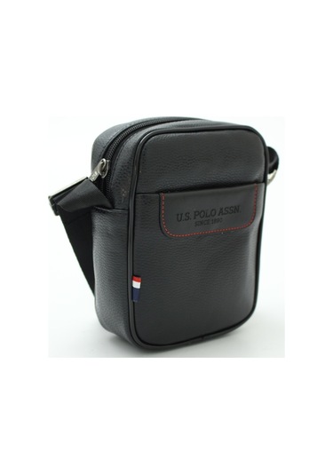 Plevr 8440 Us Polo Assn Suni Deri Erkek Portföy Çanta-Siyah