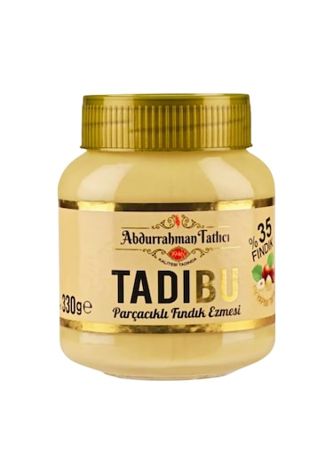 Abdurrahman Tatlıcı Tadıbu Parçacıklı Fındık Ezmesi 9 x 330 G