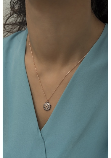 Rose Kaplama Nazar Kolye N11.35995 Rose Gold