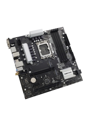 Biostar B760MZ-E Pro Intel B760 6000 MHz (OC) DDR5 Soket 1700 mATX Anakart