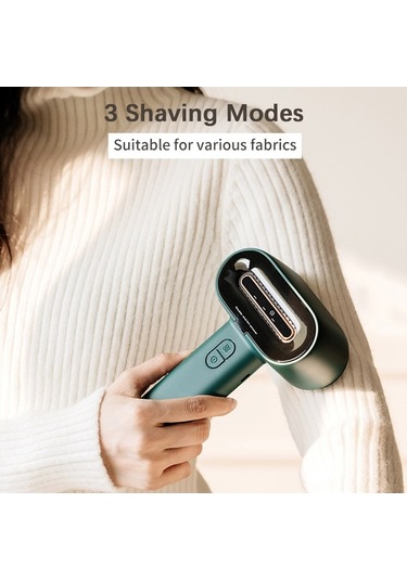 Bosphorusboutique02 İki Uçlu Kuru Top Dürtme Aleti, 3 Vites, 6 Bıçak, Kalın Kafes, 2000mah Li-pil, Beyaz Beyaz