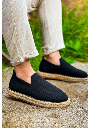 Ch305 Triko Erkek Ayakkabı Sıyah Çok Renkli