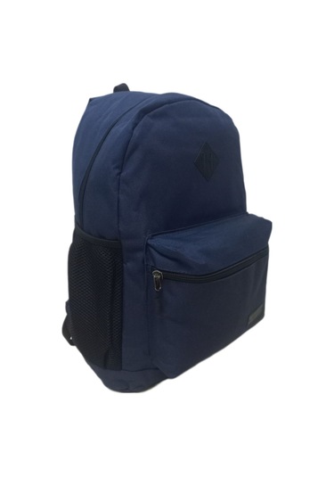 Unisex Mavi Büyük Boy Bilgisayar Bölmeli Sırt Çantası MAvi