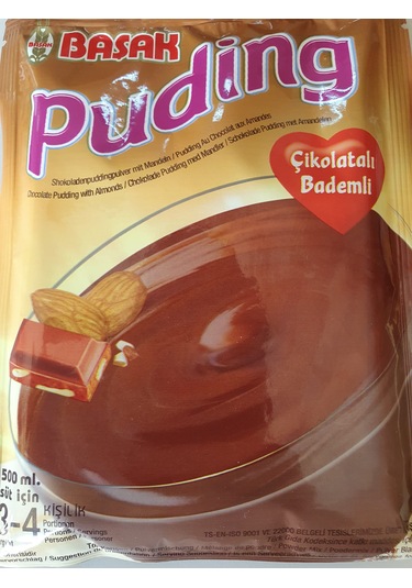 Başak Puding-çikolata/bademli 105 Gr. X 3 Adet