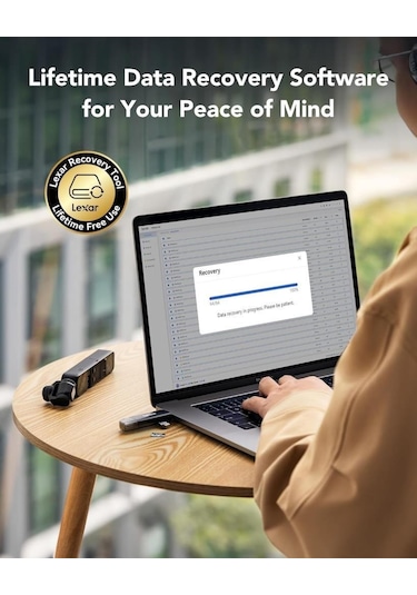 ﻿Lexar 128 GB Silver Plus 205 MB/s 4K V30 Uhsı Micro SD Hafıza Kartı