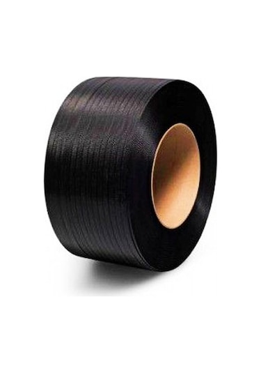 Tanpet Otomatik Makine Çemberi Siyah 12 MM 3000 Metre