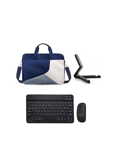 Huawei Matepad Uyumlu 11" 2022 Çanta + BT Klavye + Mouse + Stand Al4234