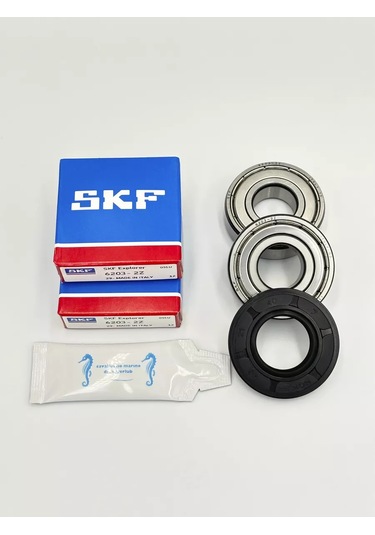 Skf Ardo, Aeg Çamaşır Makinesi İçin Rulmanlar + Salmastra Gres Yağlama 266582924