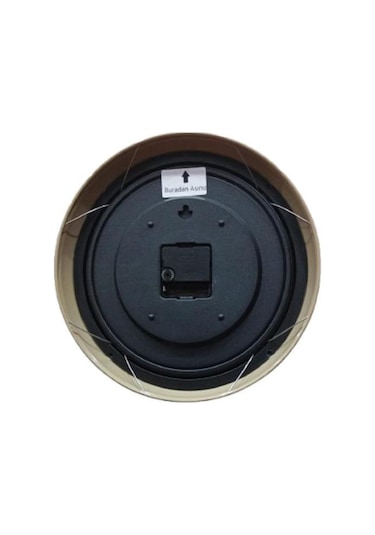 Regal 4290 Ewr Özel Seri Metal Kasa Akar Sessiz Saniyeli Duvar Saati Çok Renkli