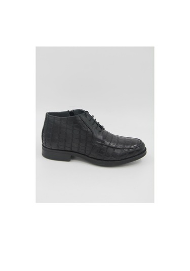Cabani 319c1188 Erkek Klasik Bot - Siyah-siyah