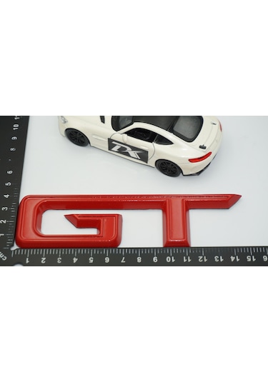 Dk Tuning Mustang Gt Bagaj Kırmızı Logo Arma Ford İle Uyumlu