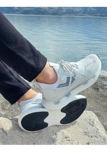 Dunlop 2357 Beyaz Air Yumuşak Taban Erkek Spor Ayakkabı AYKSAYAK-000518