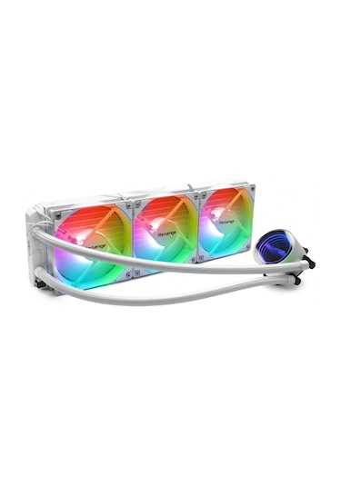 Revenge Beyaz Nitro Cold 300 Intel Ve Amd Destekli Rgb Fanlı Infinite Panel Cpu 360mm Sıvı Soğutma Sistemi