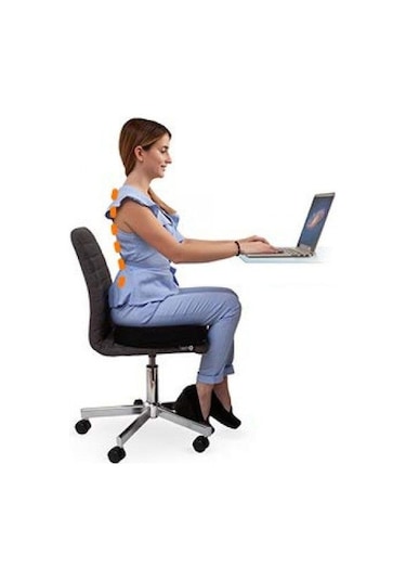 Visco Oturma Simidi Ortopedik Visko Simit Minder Hemoroid 44 CM