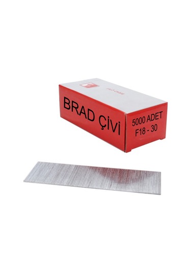 Aletçantam 18x30 F Tipi Tabanca Parke Brad Çivisi 30mm 5000 Adet