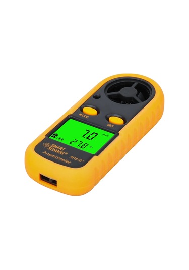 Conventions1 Taşınabilir Rüzgar Hızı Anemometre Termometre Ölçer
