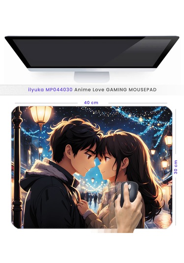 40x30cm Gaming Oyuncu Mousepad Anime Love Mp044030