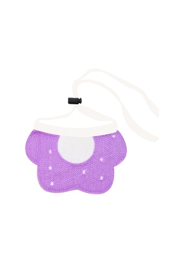 Lemestar Köpek Ve Kedi Tükenmez Kumaş Mendili Mor-m - 15 Kg'a Kadar Uygun - 15x10 Cm