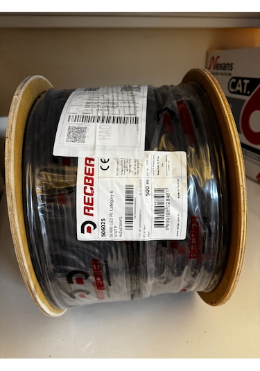 Reçber Cat6 Pe U/utp Sl400 23awg 500 M. Dış Ortam