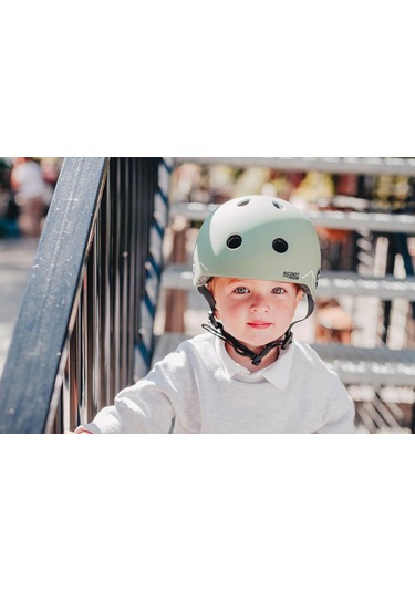 Scoot And Ride Lifestyle Bebek Kaskı Xxs-s Green Lines 181206-96562