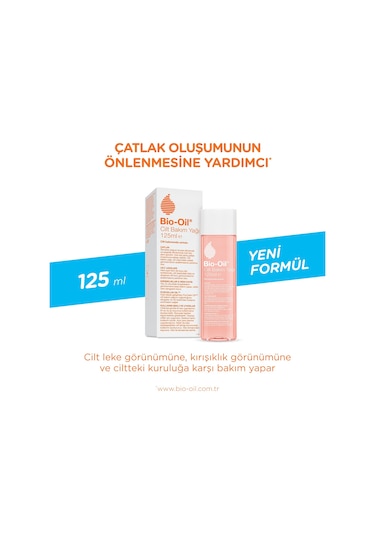 Bio-oil Çatlak Oluşumunu Önleyici Cilt Bakım Yağı 125ml-6 Lı Set