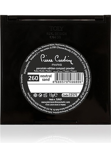 Pierre Cardin Porcelain Edition Compact Powder - Pudra - Neutral Sand