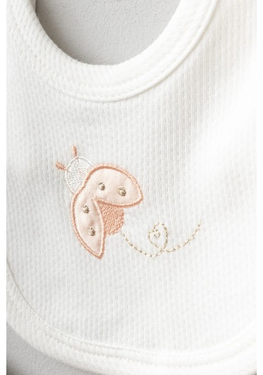 Bebitof 10parça Sevimli Uğur Böceği Desenli Kutulu Yenidoğan Hastane Çıkışı Pembe