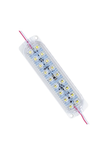 Powermaster Modül Led 12V 3.6W Soğuk Beyaz Flaşlı Yanıp Sönen 283