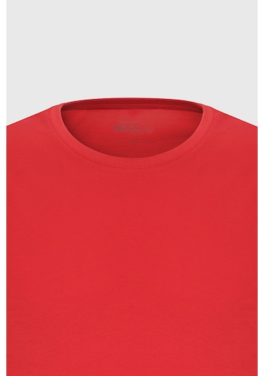 Ac&Co / Altınyıldız Classics Slim Fit Bisiklet Yaka Kısa Kol Pamuklu Erkek Tişört Koyu Turuncu Ac&Co / Altınyıldız Classics Slim Fit Bisiklet Yaka Kısa Kol Pamuklu Erkek Tişört Koyu Turuncu